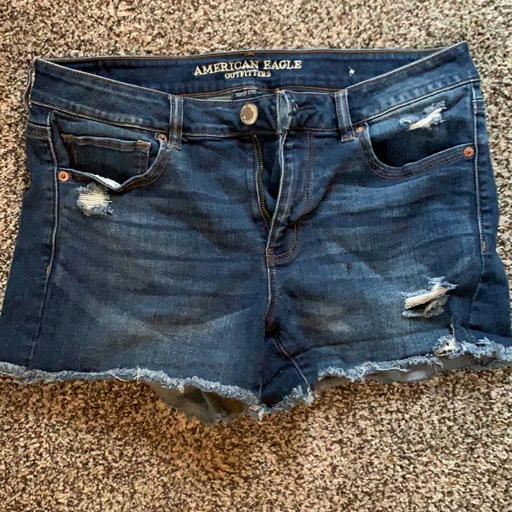 American eagle jean shorts